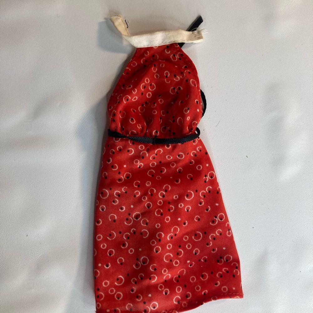 Barbie Fashion doll vintage snap dress